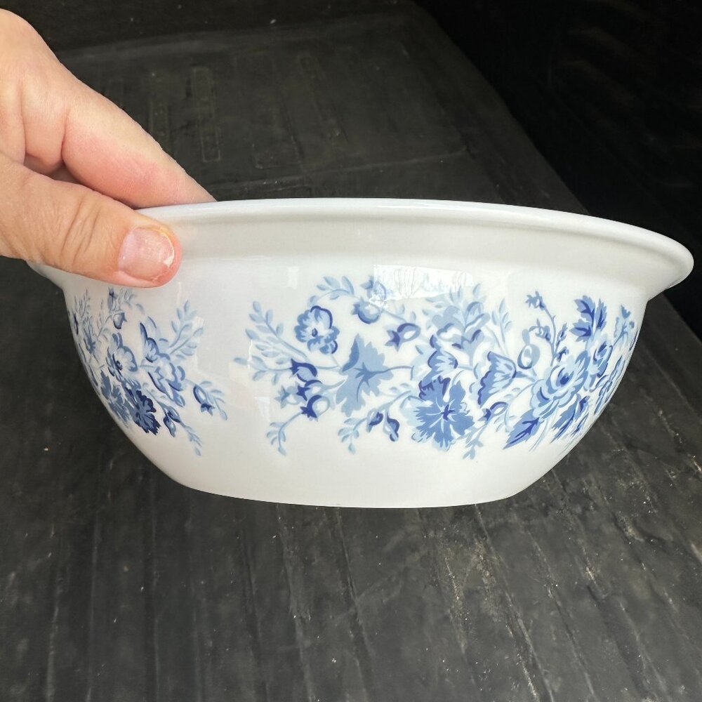 Laura Ashley Sophia Blue Salad Bowl